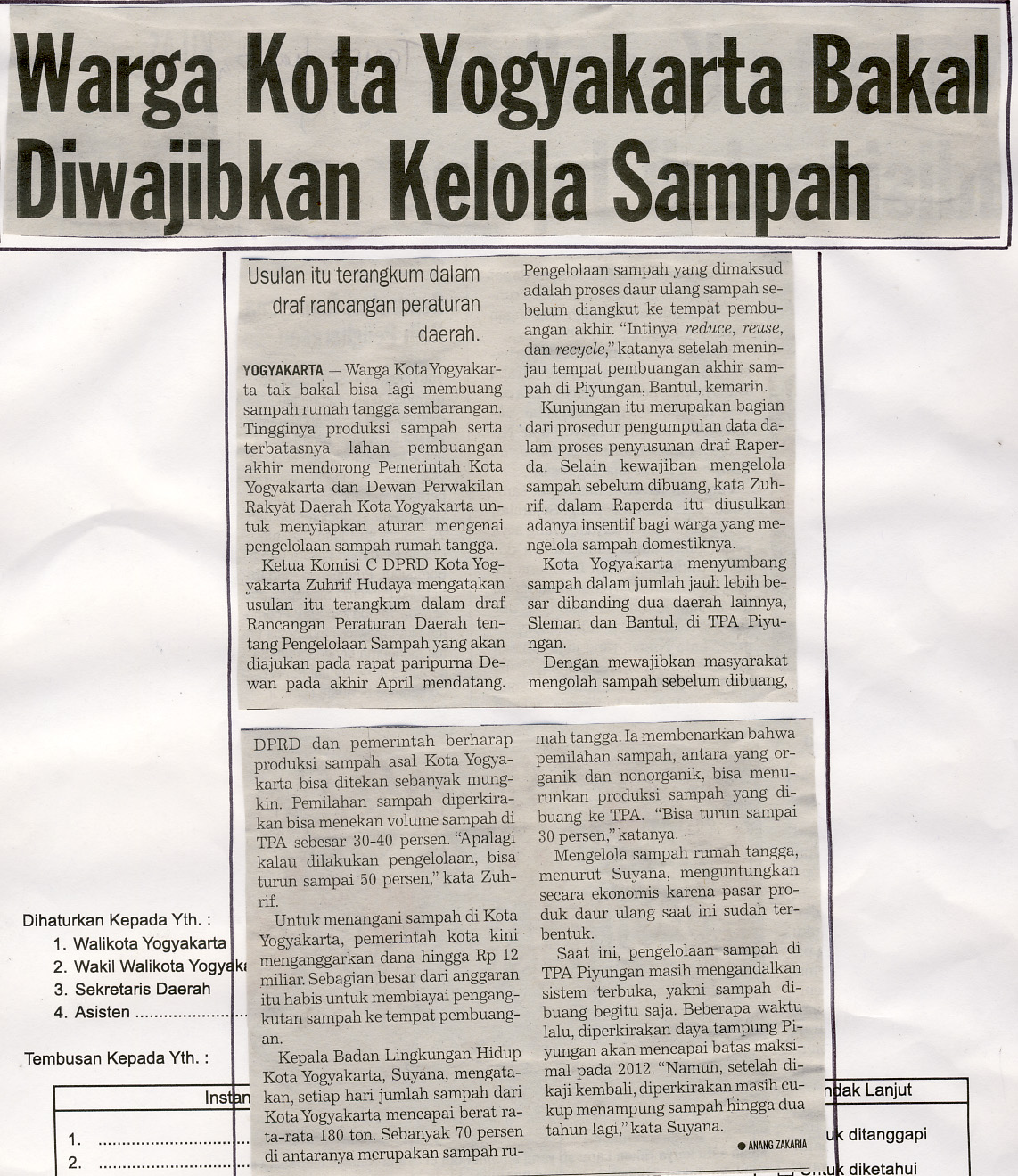 Kliping jogja terbaru